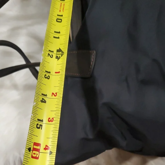 Roberta Pieri Black Canvas Tote Bag - Picture 8 of 16